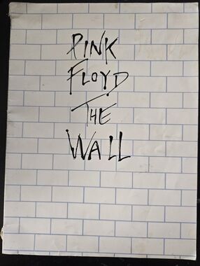 1979 Pink Floyd The Wall Music Guitar Tablature Edition 26 Songs Plus Album Art